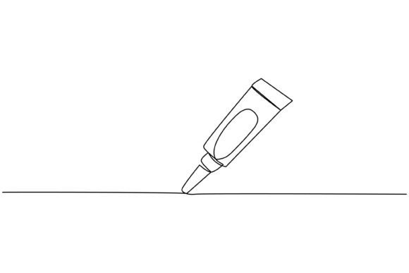 Continuous Line Design of Glue: Strategic Visual Clarity for Modern Brands