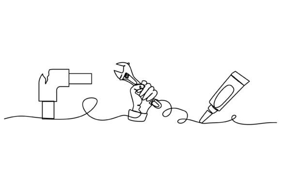 Continuous Line Design of Repairing: Balancing Aesthetic Simplicity with Practical Application