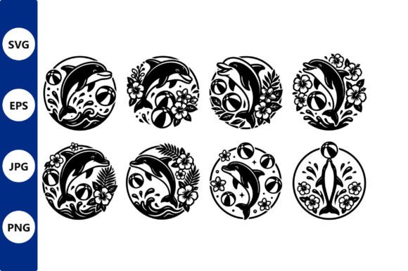 Dolphin Circle Design: Strategic Visual Assets for Brand Cohesion and Creative Efficiency