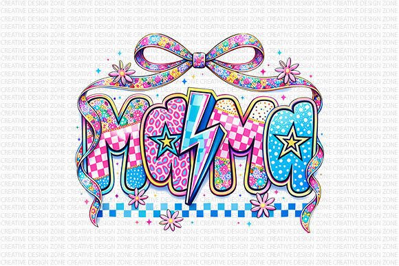 Empowering Modern Motherhood: The Strategic Value of the Mama Retro Lightning PNG in Digital Design