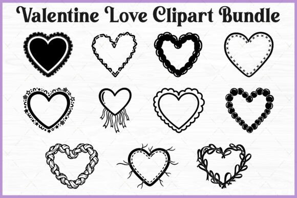 Integrating the Valentine Love Heart PNG Clipart Bundle into Your Creative Workflow