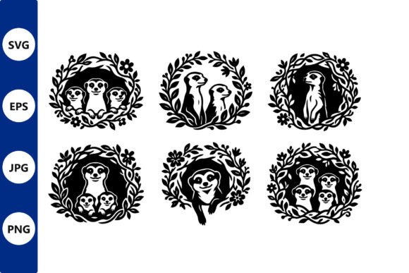 Meerkat Family Wreath Vector: A Practical Guide to Modern Wildlife Design Assets
