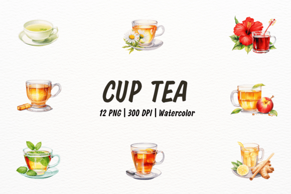 Realistic Watercolor Tea Clipart Guide