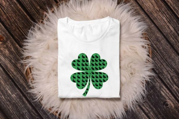 Shamrock Pattern Irish Clover PNG: Elevating St. Patrick’s Day Design with Modern Versatility