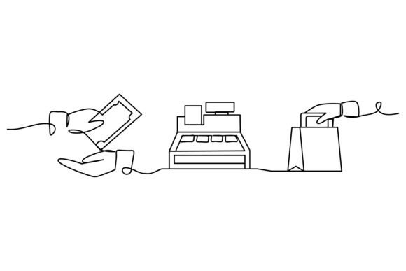 Understanding Continuous Line Design of Cash for Modern Visual Branding