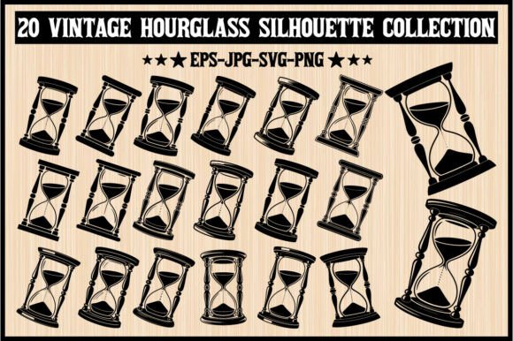 Unlocking Timeless Design: A Deep Dive into the 20 Vintage Hourglass Silhouette Bundle